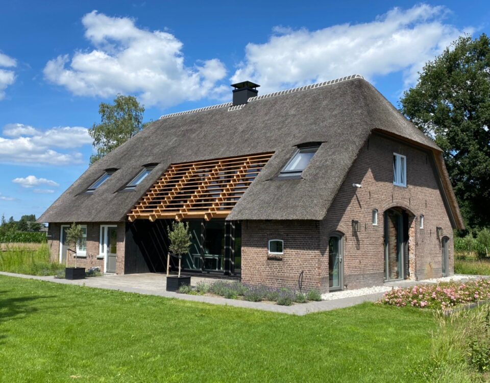 Renovatie woonboerderij door architect Jim van Oord